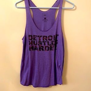 Detroit Hustles Harder tank